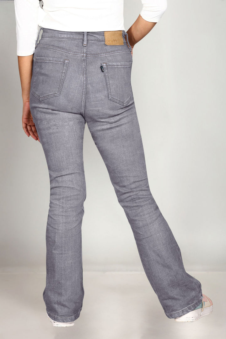 Custom Made Charcoal  Women's Boot Cut Jeans