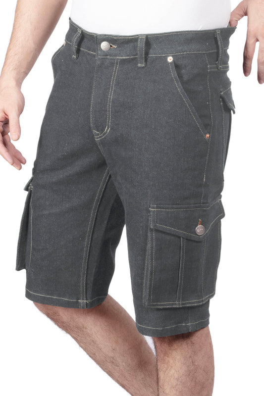 Charcoal Cargo Shorts