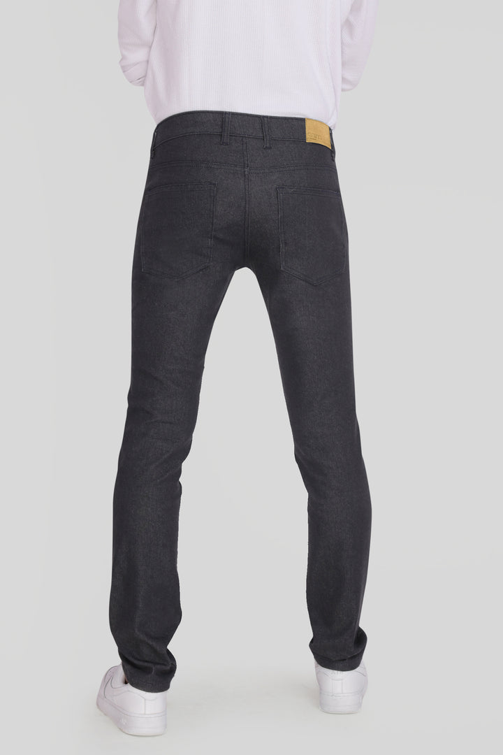 Custom made Graphite Straight Fit Jeans for Men