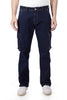 Custom Made Deep Space Blue Men's Straight Fit Cargo 