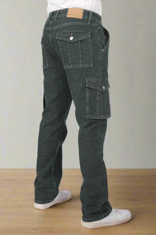 Custom Made Graphite Men's Straight Fit Cargo