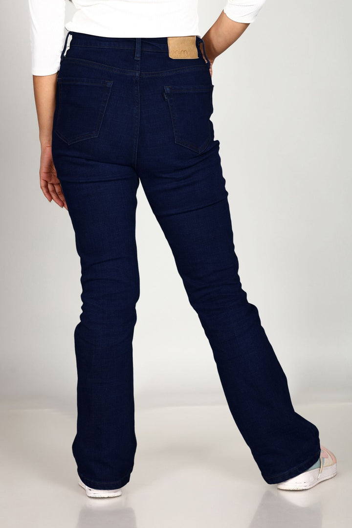 Custom Made Raw Indigo Women's Boot Cut Jeans