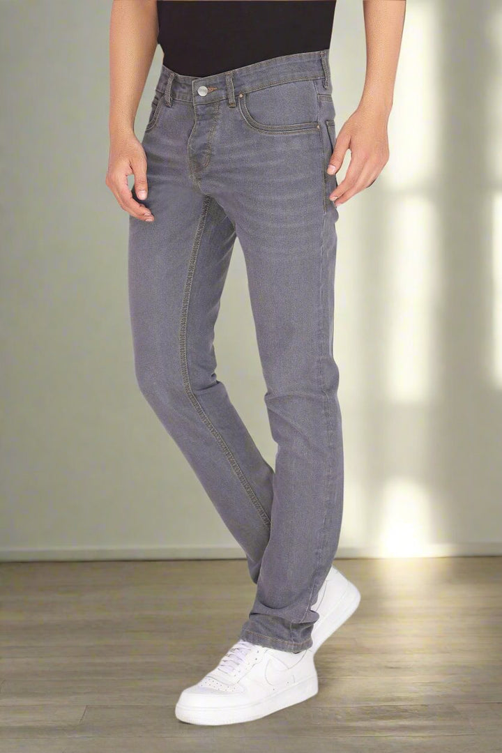 Custom Charcoal Women's Straight Fit Jeans