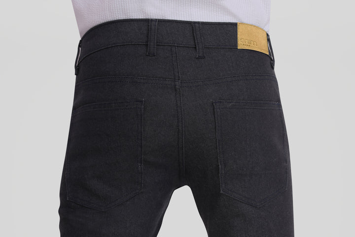 Custom made Graphite Straight Fit Jeans for Men