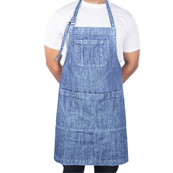 Mid Blue Gordon Denim Aprons