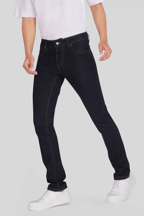 Skinny Fit Navy Laurel Jeans - Empire Jeans Luxury Menswear