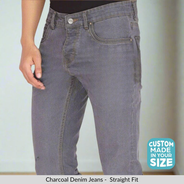 Charcoal Straight Fit