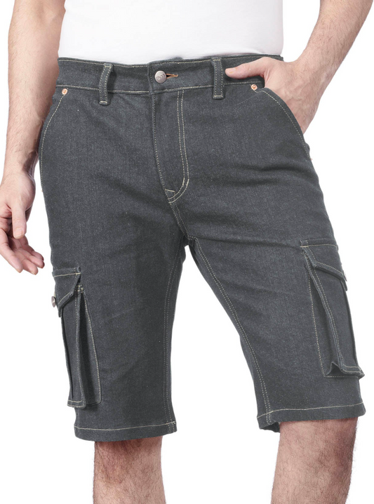 Charcoal Cargo Shorts